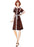 Patron couture robe vintage, robe années 70, Vogue 1948