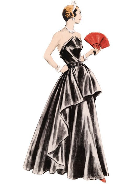 Patron couture femme, patron de robe vintage Vogue 1963