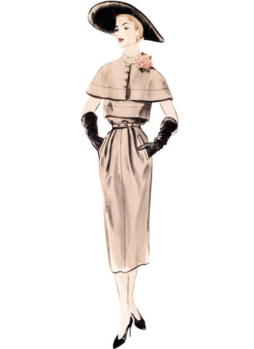Patron couture femme, patron de robe/jupe vintage Vogue 1964
