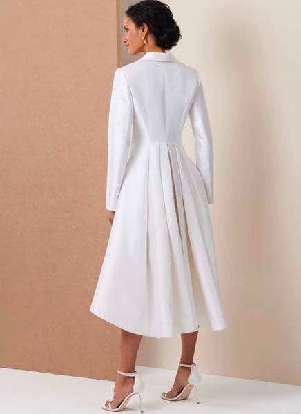 Patron de robe-manteau Vogue 2125