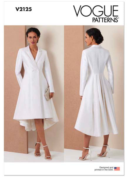 Patron de robe-manteau Vogue 2125