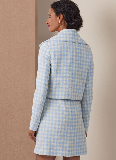 Patron de robe et veste doublées, Vogue 2126