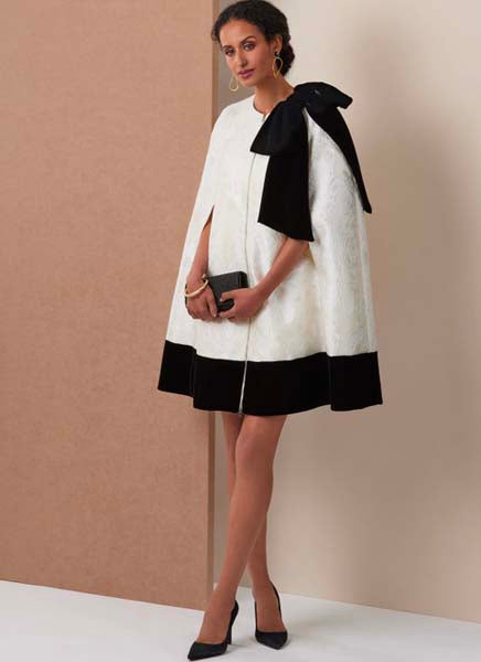 Patron de robe et cape Vogue 2133