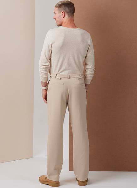 Patron chemise décontractée, Vogue 2042, Patron couture homme