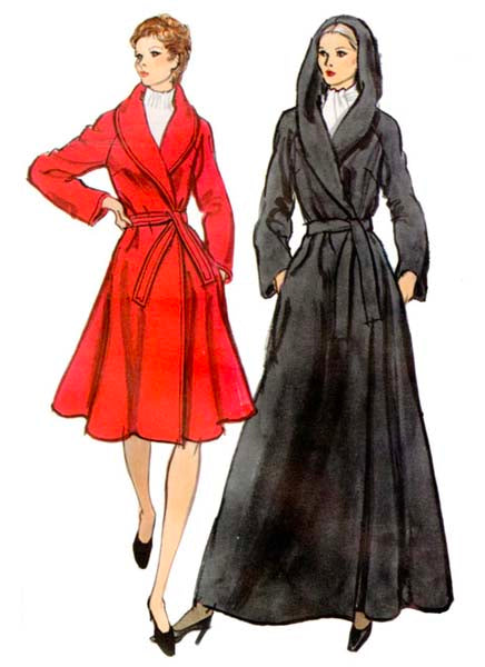 Patron de manteau vintage Vogue 2145
