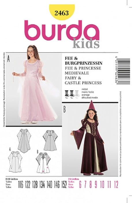 Patron robe sales de princesse facile