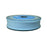 Biais 30mm, biais couture uni bleu, replié, Col 04