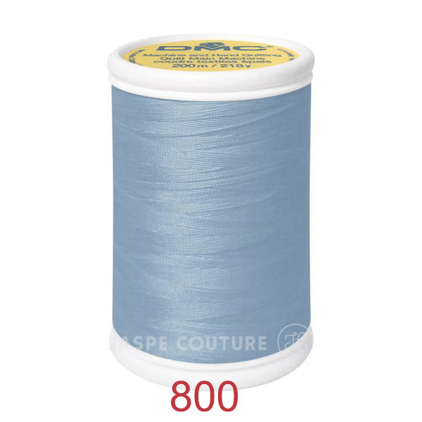 Fil à coudre DMC, Fil épais pour patchwork No 800