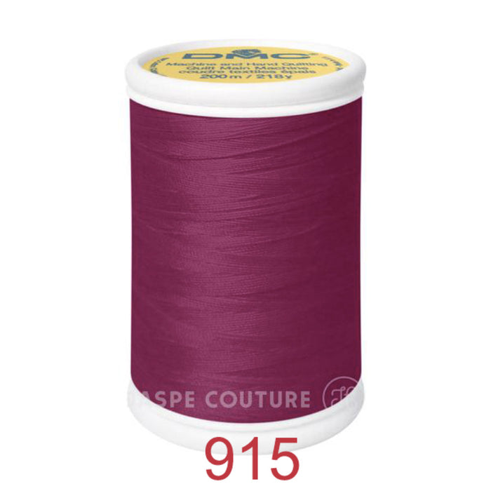 Fil coton pour tissu épais, fil pour patchwork DMC No 915