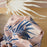 Tissu crêpe de viscose Canopy Cobalt, création française, Atelier Brunette 10cm
