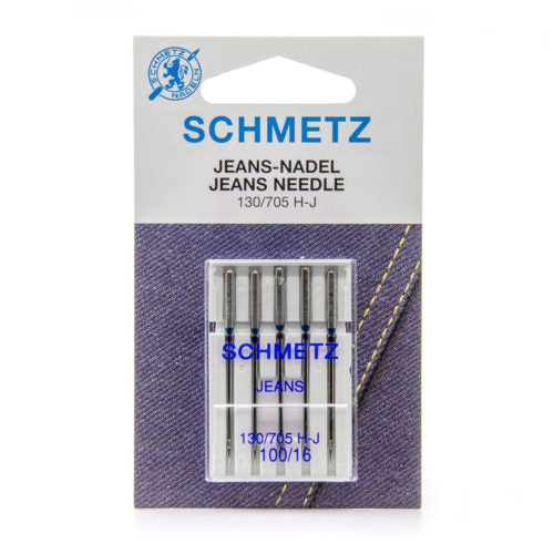 Aiguilles jeans Schmetz NM 100, aiguilles pour machine à coudre