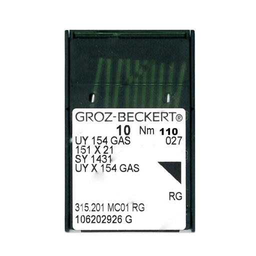 Aiguilles pour machine industrielle Groz-Beckert UY 154 GAS NM 110