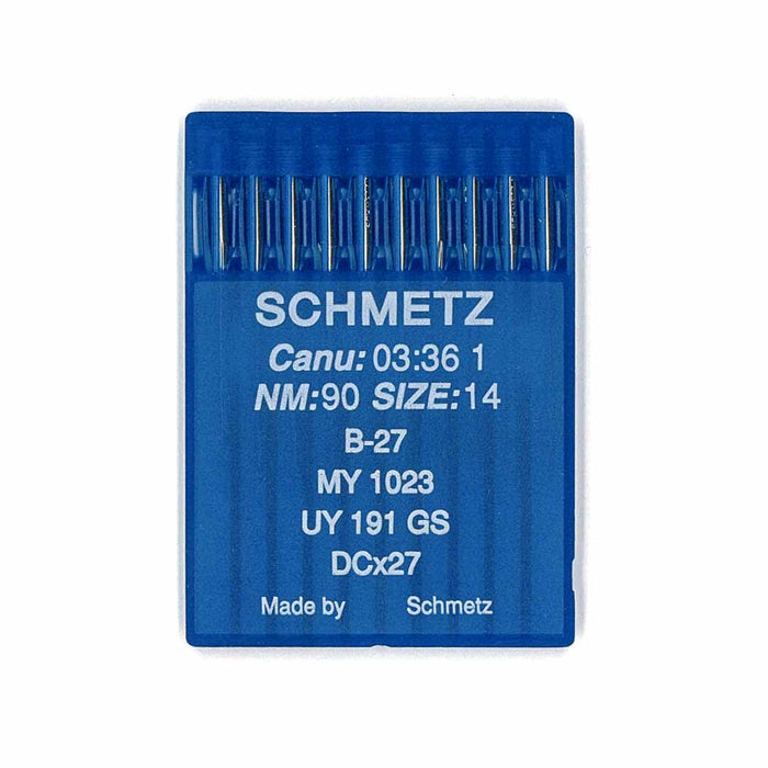 Aiguilles surjeteuse industrielles Schmetz B27, DCx27 NM90