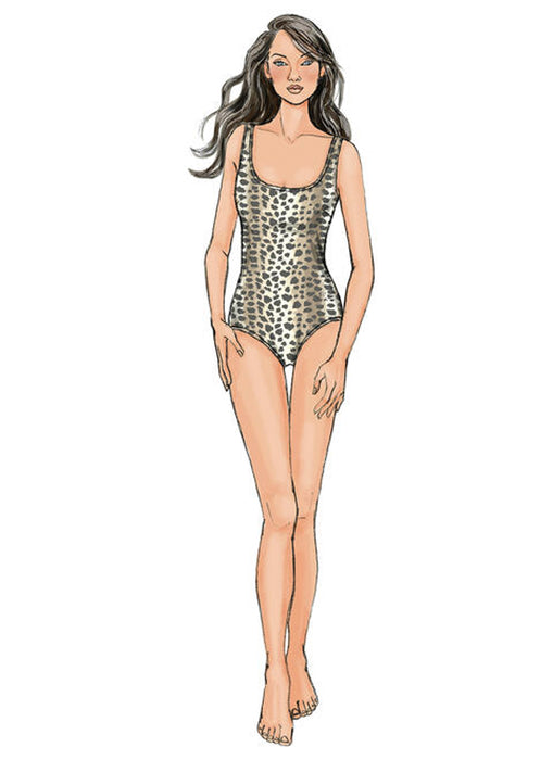 Patron maillots de bain et paréo femme, Butterick 4526