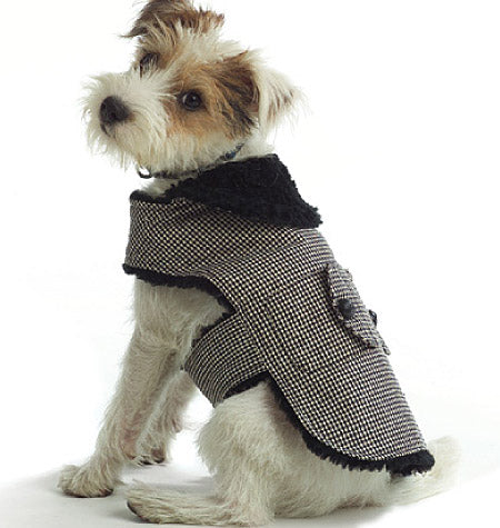 Patron de vêtement pour chien, Accessoires habits pour chiens Butterick 4885