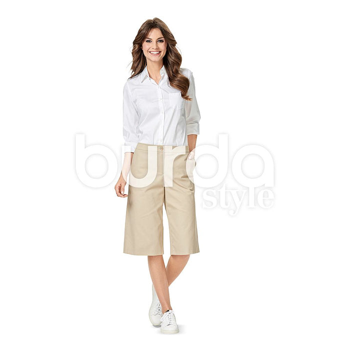 Patron pantalon, jupe culotte Burda 6613