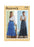 Butterick 6736 Patron couture jupe longue, jupe à volants 