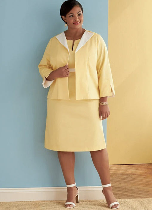 Patron couture veste, robe et haut Butterick 6822