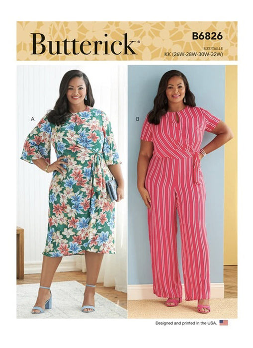 Patron de robes et combinaison Butterick 6826