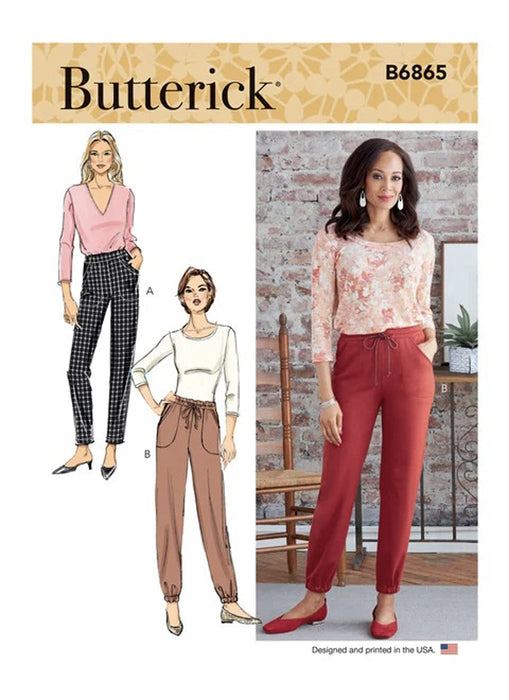 Patron de pantalon Butterick 6865