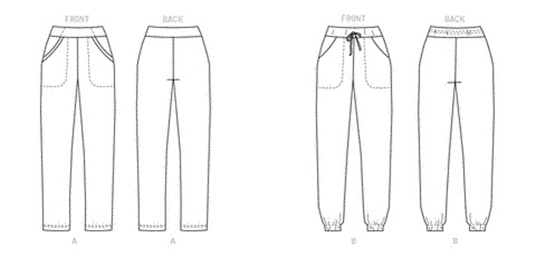 Patron de pantalon Butterick 6865