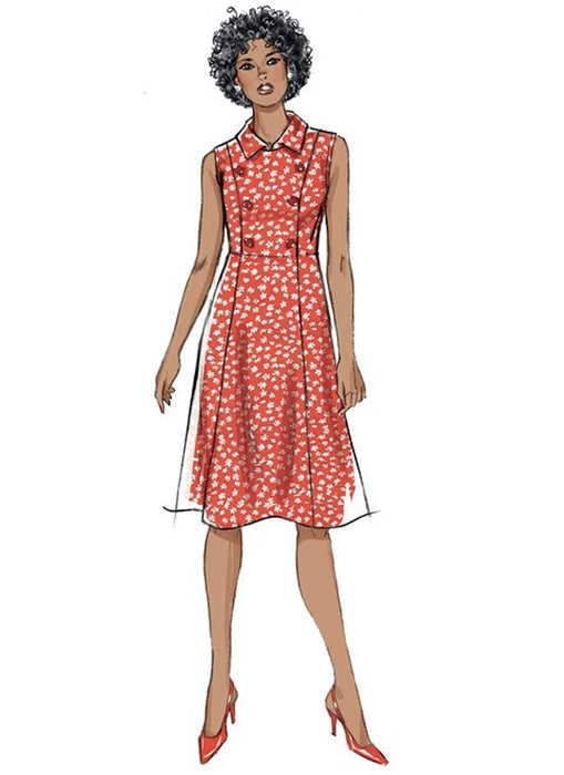 Patron de robes découpe princesse Butterick 6871