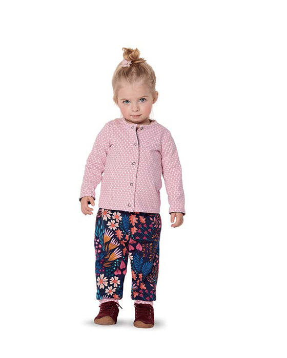 Patron ensemble bébé veste et pantalon réversibles, Burda kids 9293