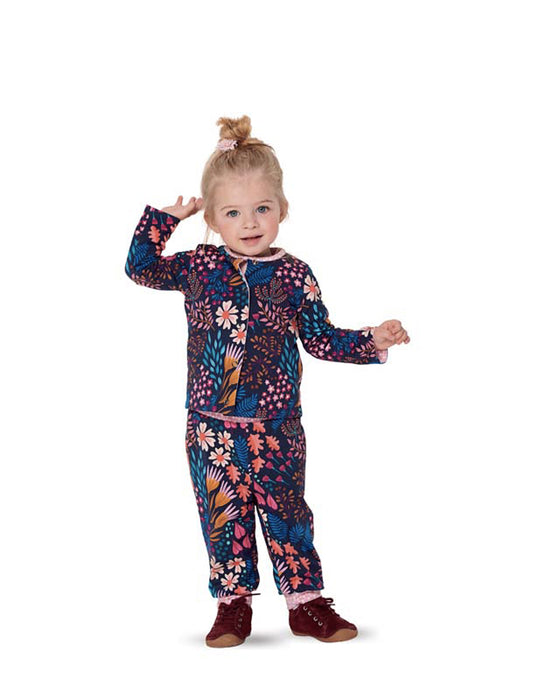 Patron ensemble bébé veste et pantalon réversibles, Burda kids 9293