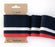 Bord cote bio pour vêtements bébé, Couleur marine