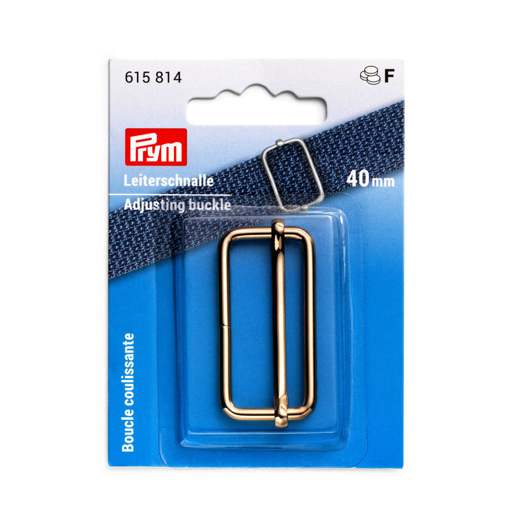 Boucle coulissante 40mm, or new, Prym 615814