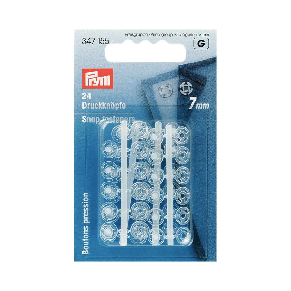 Bouton pression à coudre, bouton pression plastique Prym, 347155