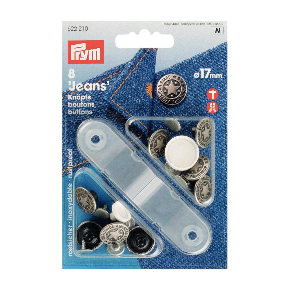 Boutons pression Jeans 17mm - Prym