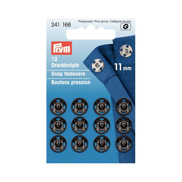 Bouton pression à coudre, bouton mercerie Prym, 11mm