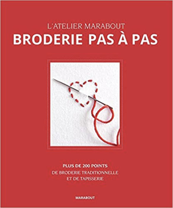 Apprendre les points de broderie avec le livre Broderie pas à pas