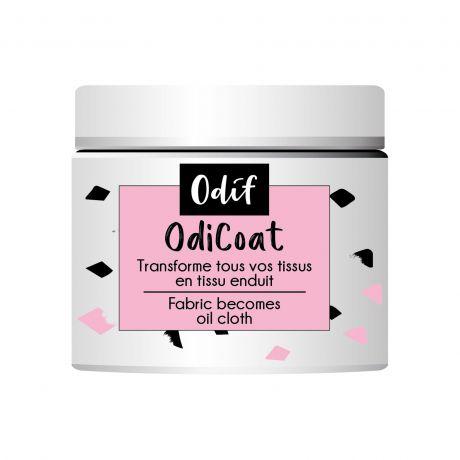 Gel colle Odif, Odicoat pour enduire tissus