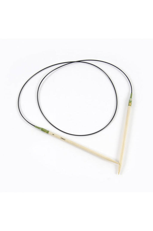 Aiguilles circulaires à tricoter bambou no 3 DMC, Aiguilles circulaires 80cm
