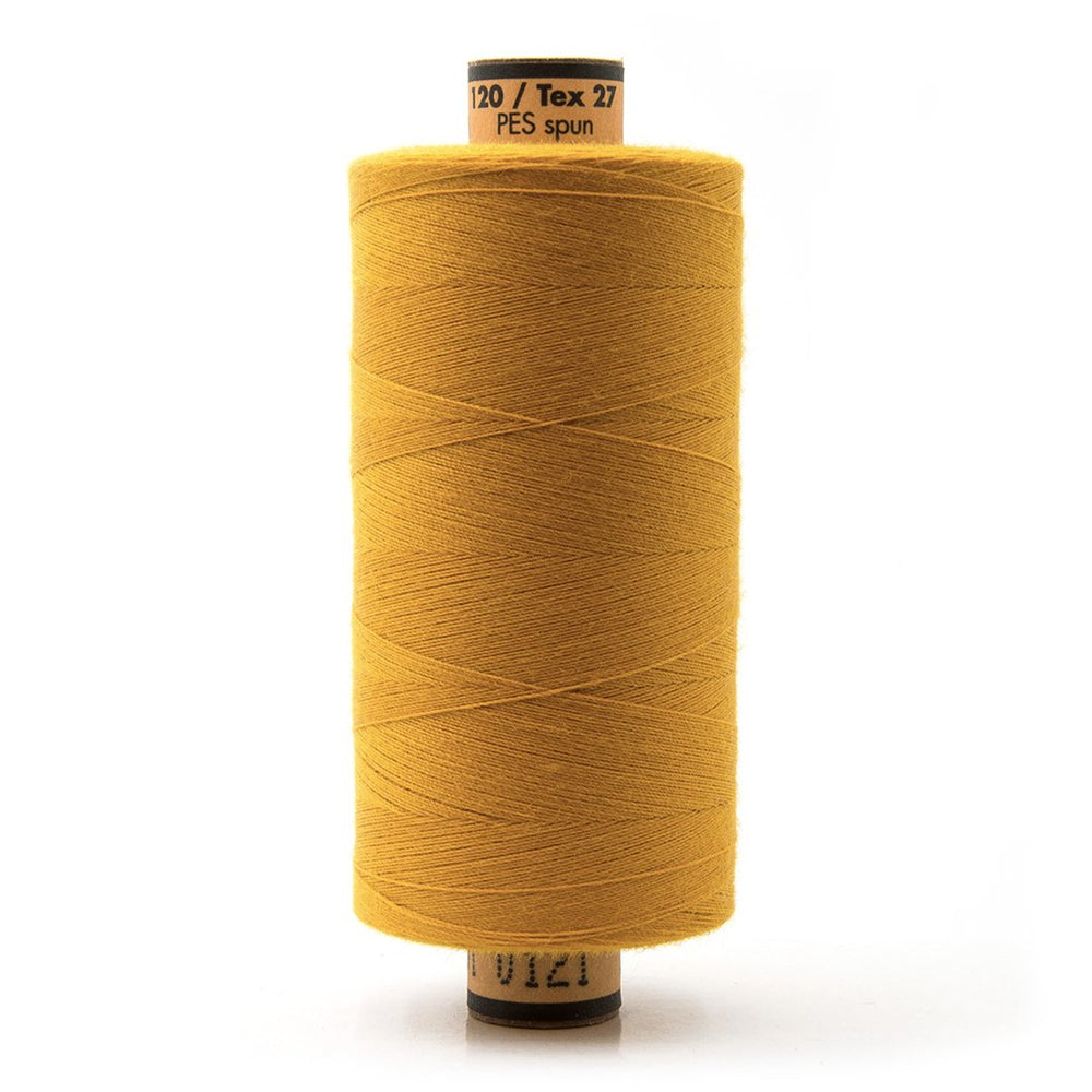 Fil polyester 1000m Col 121, Belfil S-120, jaune 