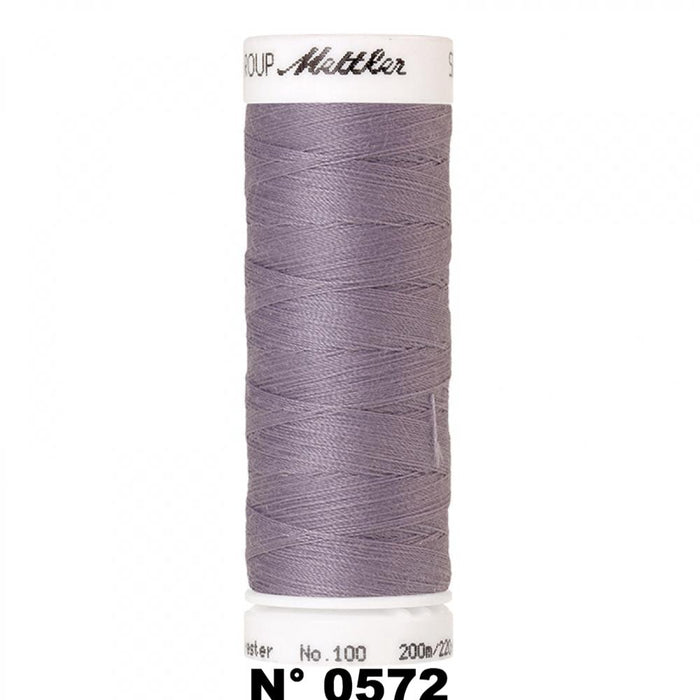 Fil à coudre 200m violet Mettler 0572