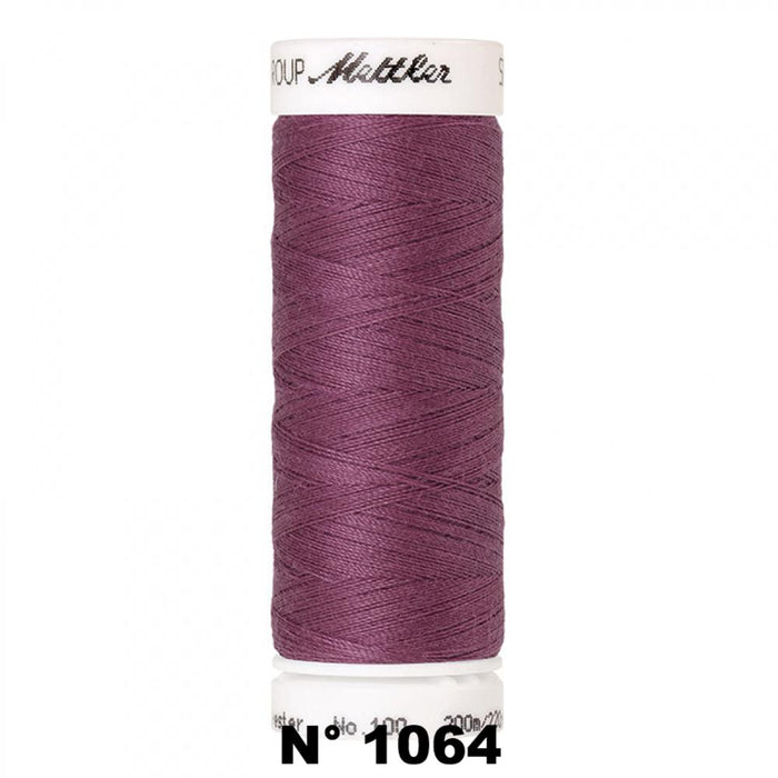 Fil à coudre 200m violet Mettler 1064
