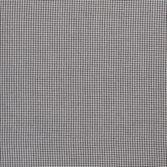 Tissu gabardine imprimé vichy à carreaux noir et blanc, 50cm