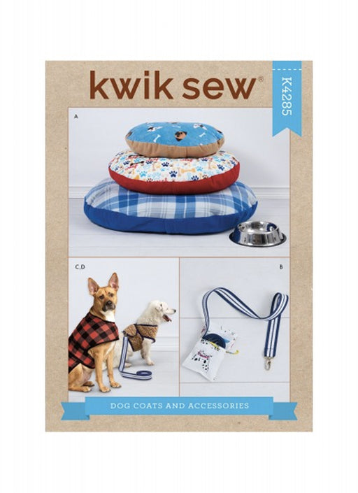 Patron couture manteau pour chiens, Idées créatives paniers et coussins pour chiens, Kwik Sew 4285