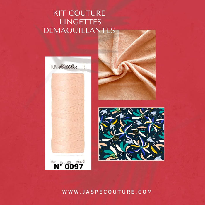 Kit couture lingettes démaquillantes - 15% de remise !