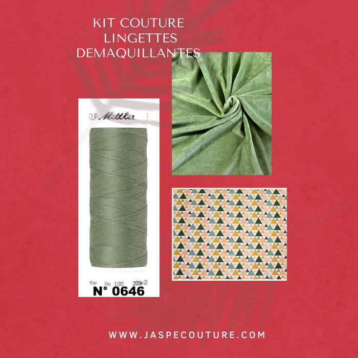 Kit couture lingettes démaquillantes - 15% de remise !