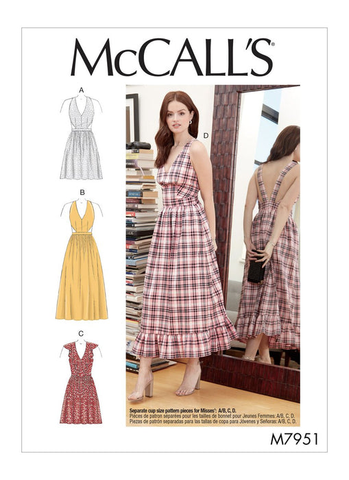Patron de robes McCall's 7951