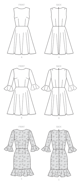 Patron de couture robe Mc Call's 7994, M7994