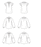 Patron de couture, blouse pour femme McCall's 8042