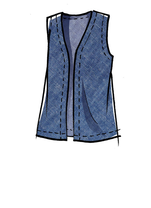 McCall's 8050 Patron gilet sans manche dame