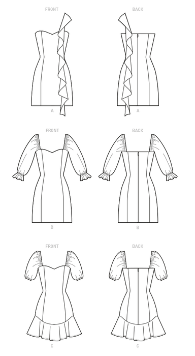 Patron de couture robe Mc Call's 8179
