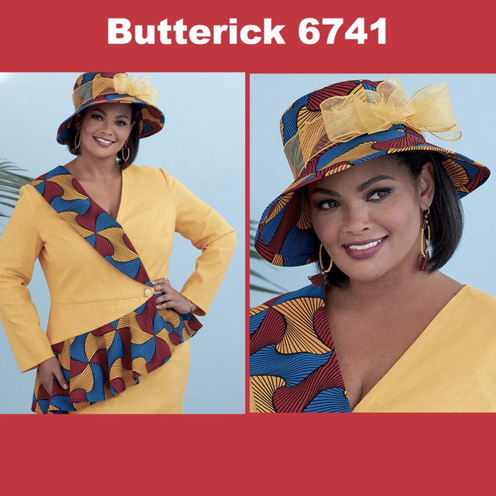 Butterick 6741, patrons de chapeaux femme