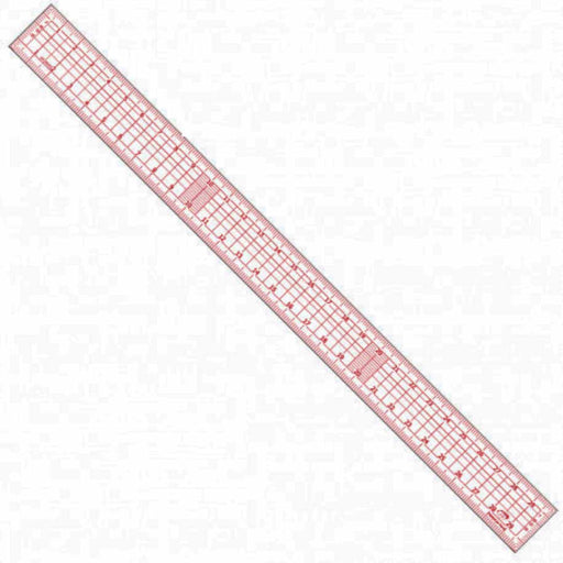 Règle japonaise 30cmx2,5cm incassable pour couture